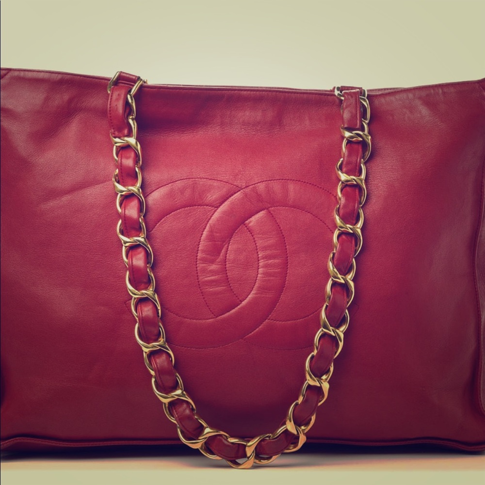 CHANEL lambskin CC shoulder bag❤️ one day sale!!
